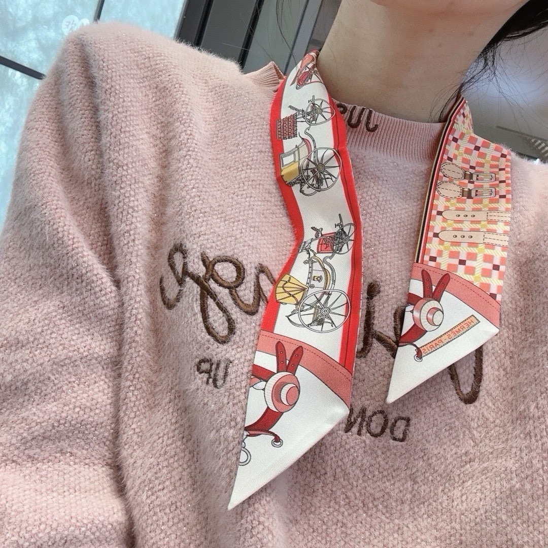 [TOP] HERMES Twilly Scarf 90 x 6 cm - 6 Colours