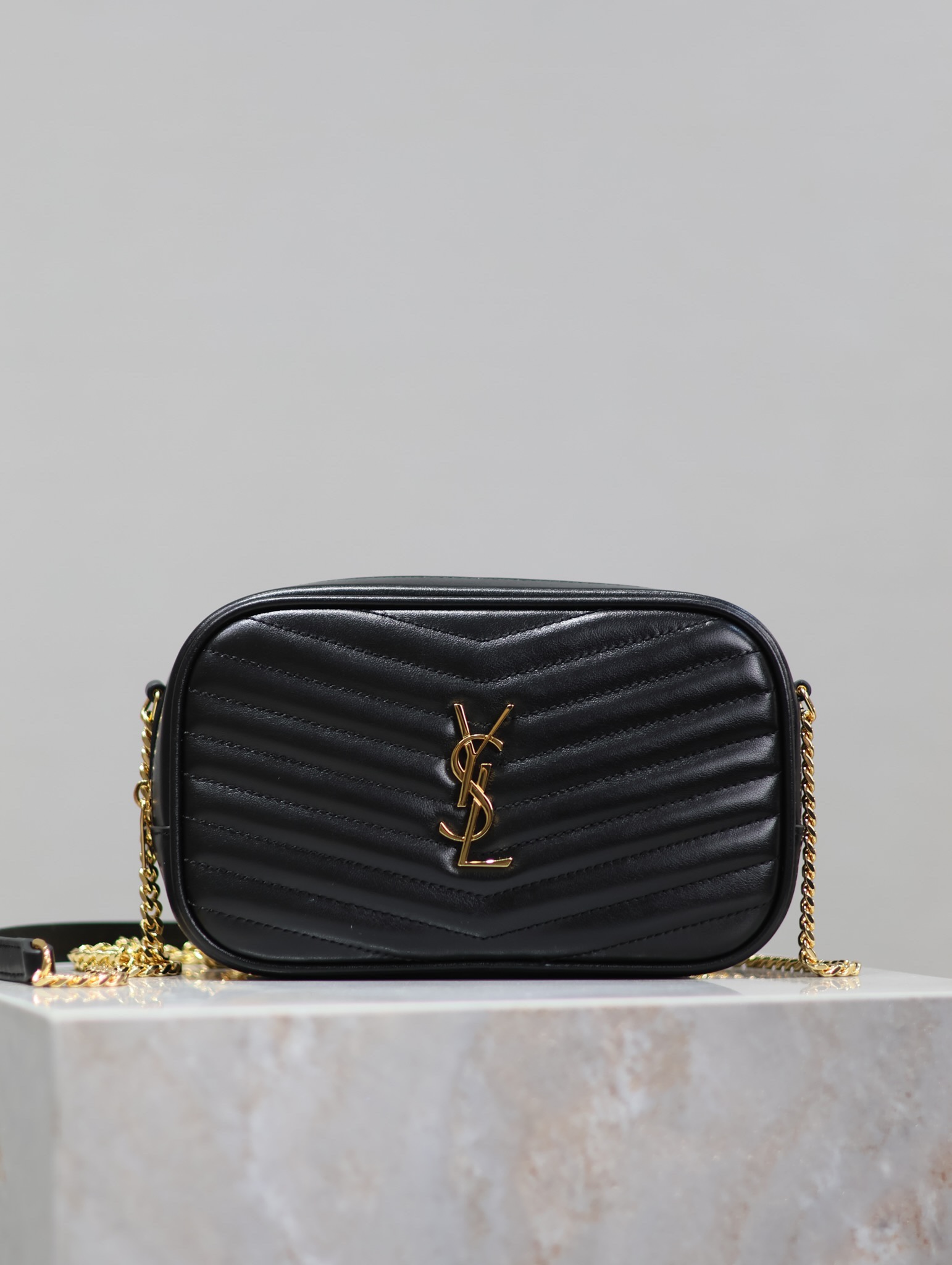 [TOP] Yves Saint Laurent YSL Lou Mini Camera Bags 18×10×5cm- 5 Types