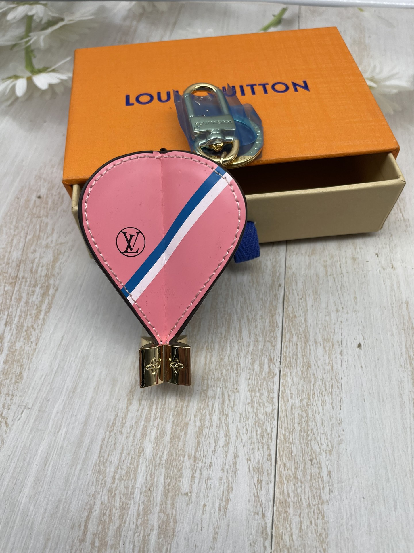 [TOP] Louis Vuitton LV Hot Air Balloon Key Chain