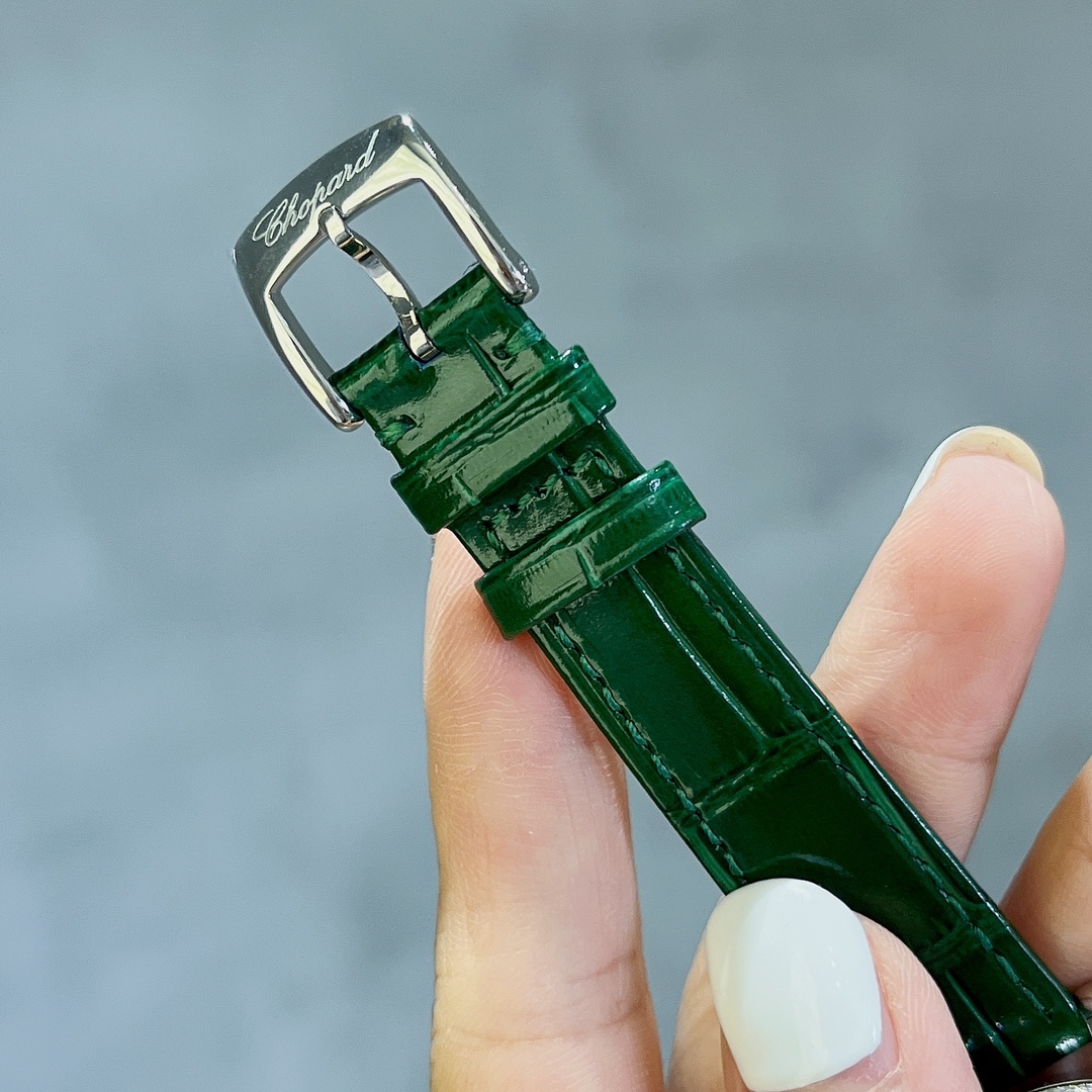 [TOP] Chopard Happy Sport Diamond Watch  30/33/36mm- Green Strap