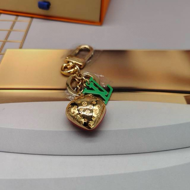 [TOP] Louis Vuitton LV Strawberry Key Chain