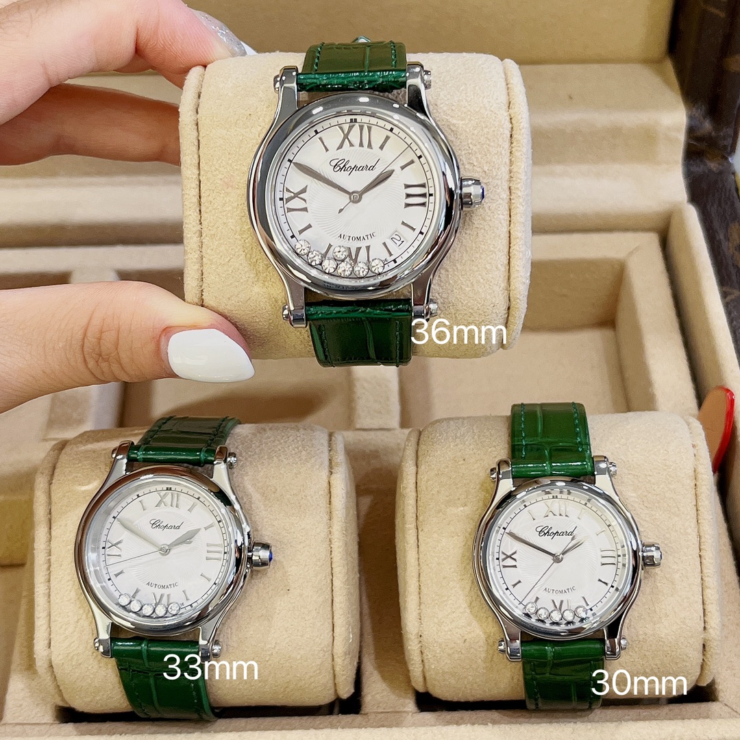 [TOP] Chopard Happy Sport  Watch 30/33/36mm- 4 Colors