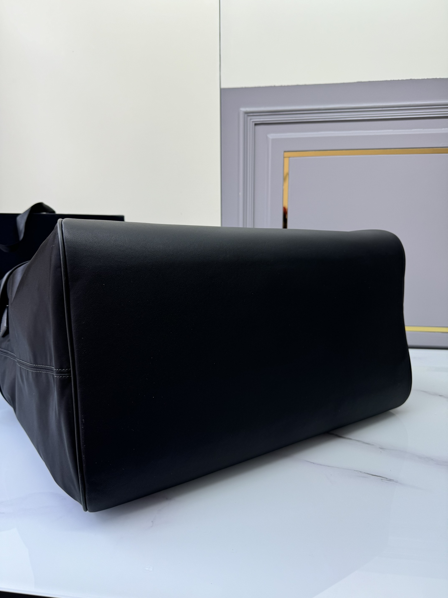 [TOP] PRADA Re-Nylon and Leather Travel Bag 40×44.5×24 cm - 3 Colour