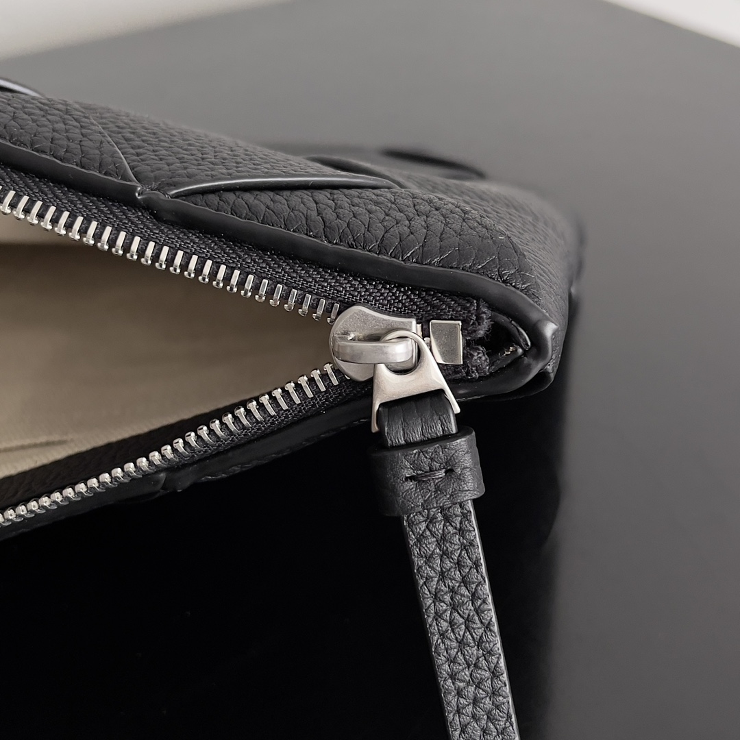 [TOP] Bottega Veneta BV Diago Taurillon Bag 25*16*2cm/33*23*2cm - Black