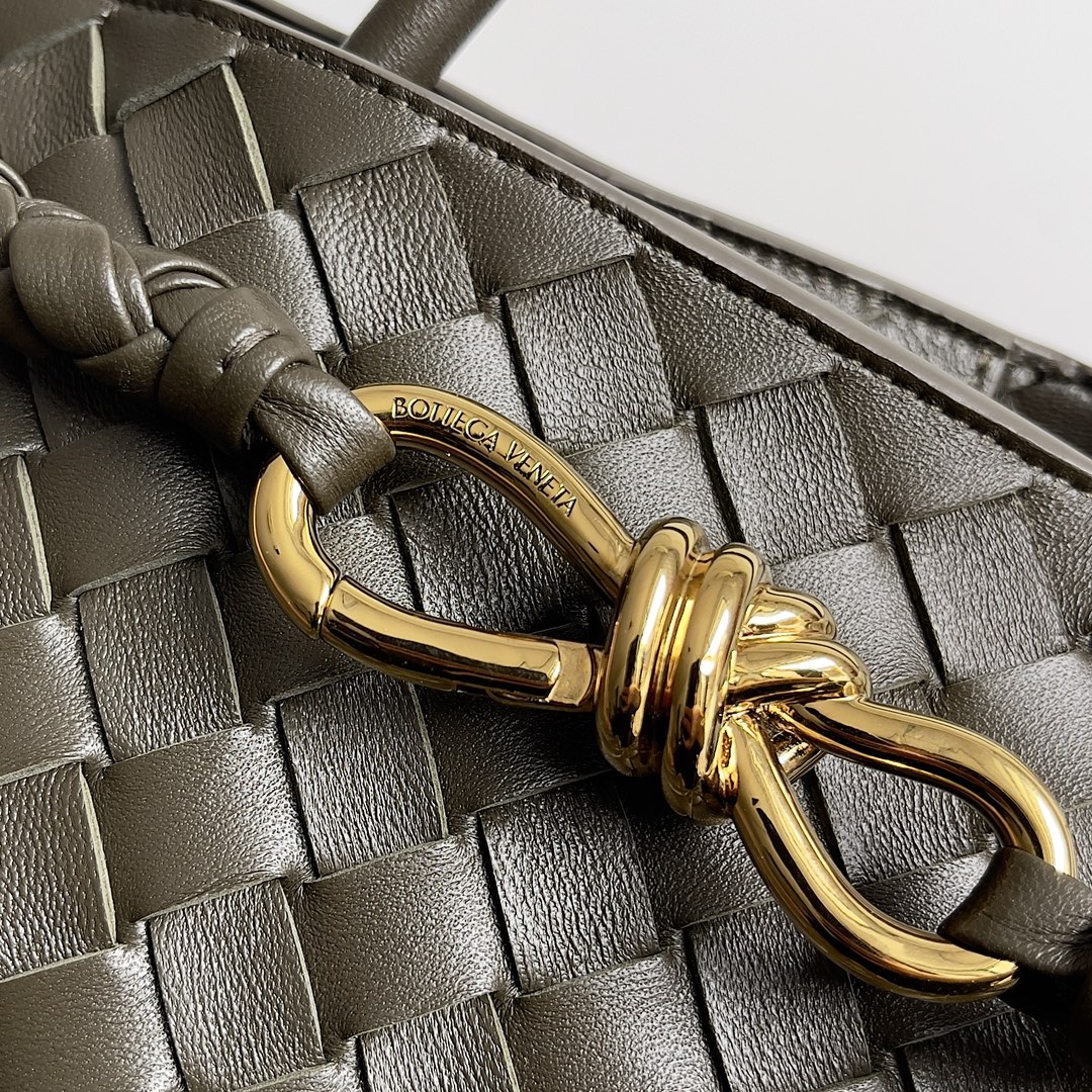 [TOP] Bottega Veneta BV Andiamo Bag 32x24x12cm - Green