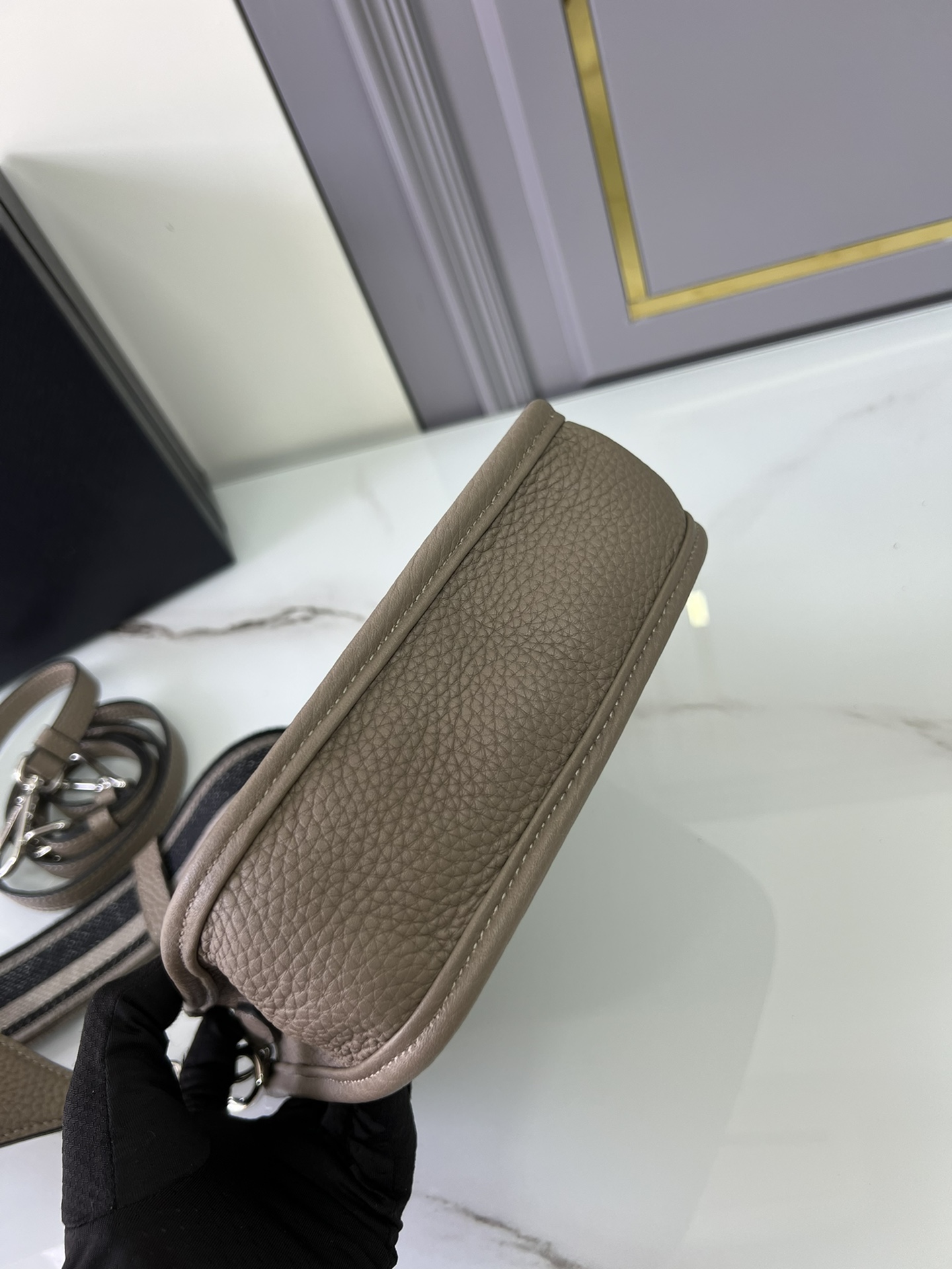 [Top] PRADA Leather Mini Shoulder Bag 19x20x6cm - 5 Colour