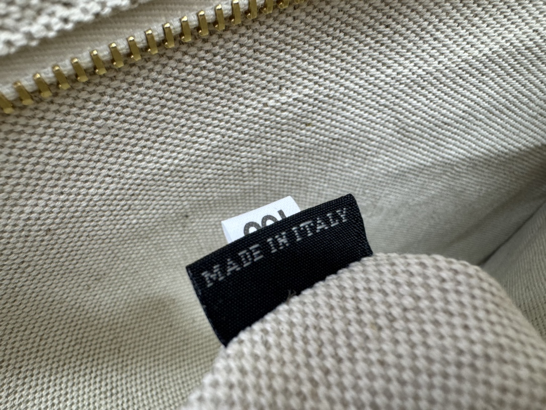 [TOP] PRADA Linen Canvas Tote Bag 39×31×17cm/31x25x14cn - Beige