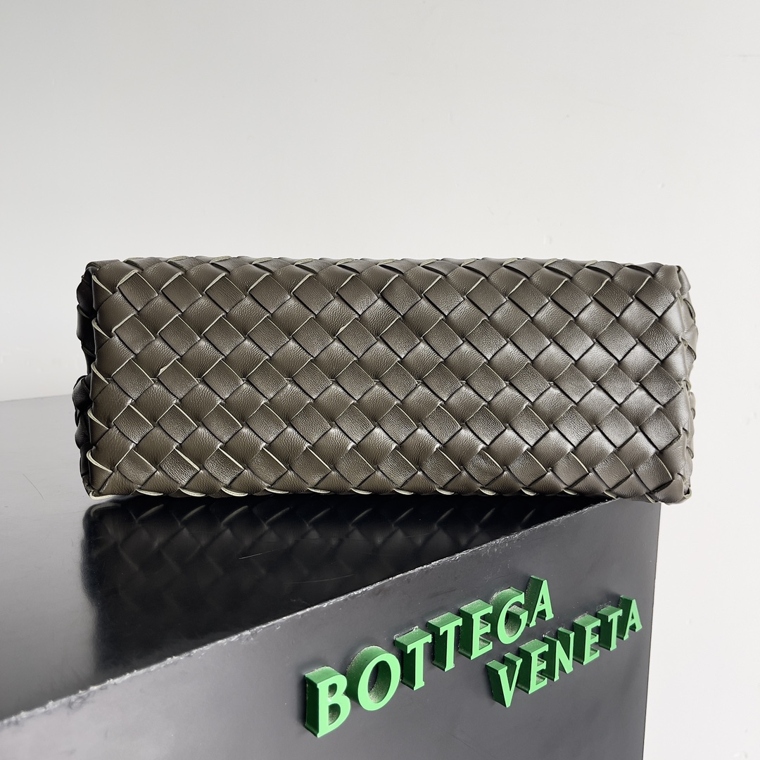 [TOP] Bottega Veneta BV Andiamo Bag 32x24x12cm - Green