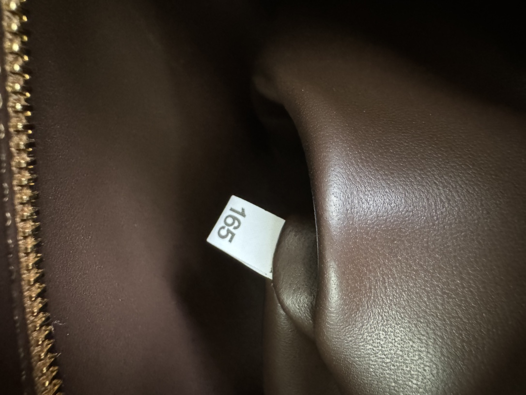 [TOP] PRADA Suede Calfskin Hobo Bag 39x24x11.5cm - Brown