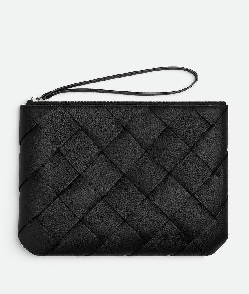 [TOP] Bottega Veneta BV Diago Taurillon Bag 25*16*2cm/33*23*2cm - Black