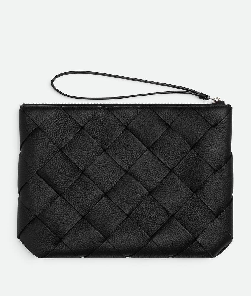 [TOP] Bottega Veneta BV Diago Taurillon Bag 25*16*2cm/33*23*2cm - Black
