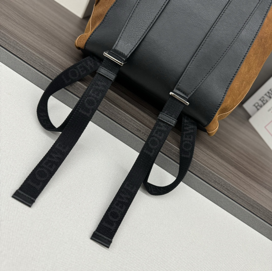 [TOP] LOEWE Flamenco Bag Suede backpack 36*16*40CM - 2 Colour