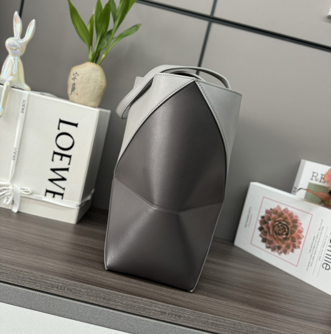 [TOP] LOEWE Puzzle Fold Bag Glossy Cow Leather 25.5*14.5*31.5CＭ - 11 Colour