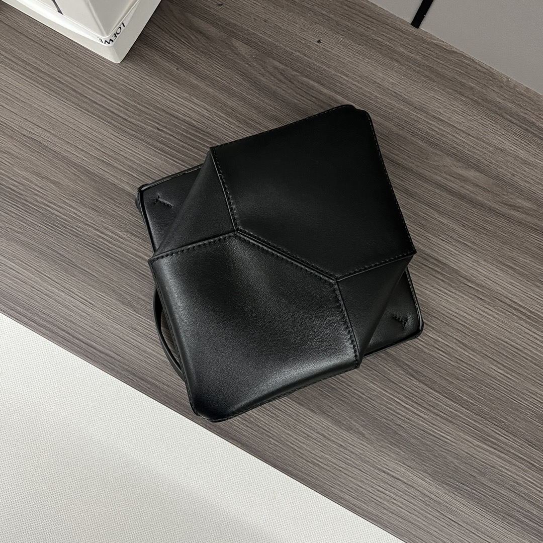 [TOP] LOEWE Puzzle Fold Bag Mini Glossy Cow Leather 16.5*9.5*20CM - 9 Colour