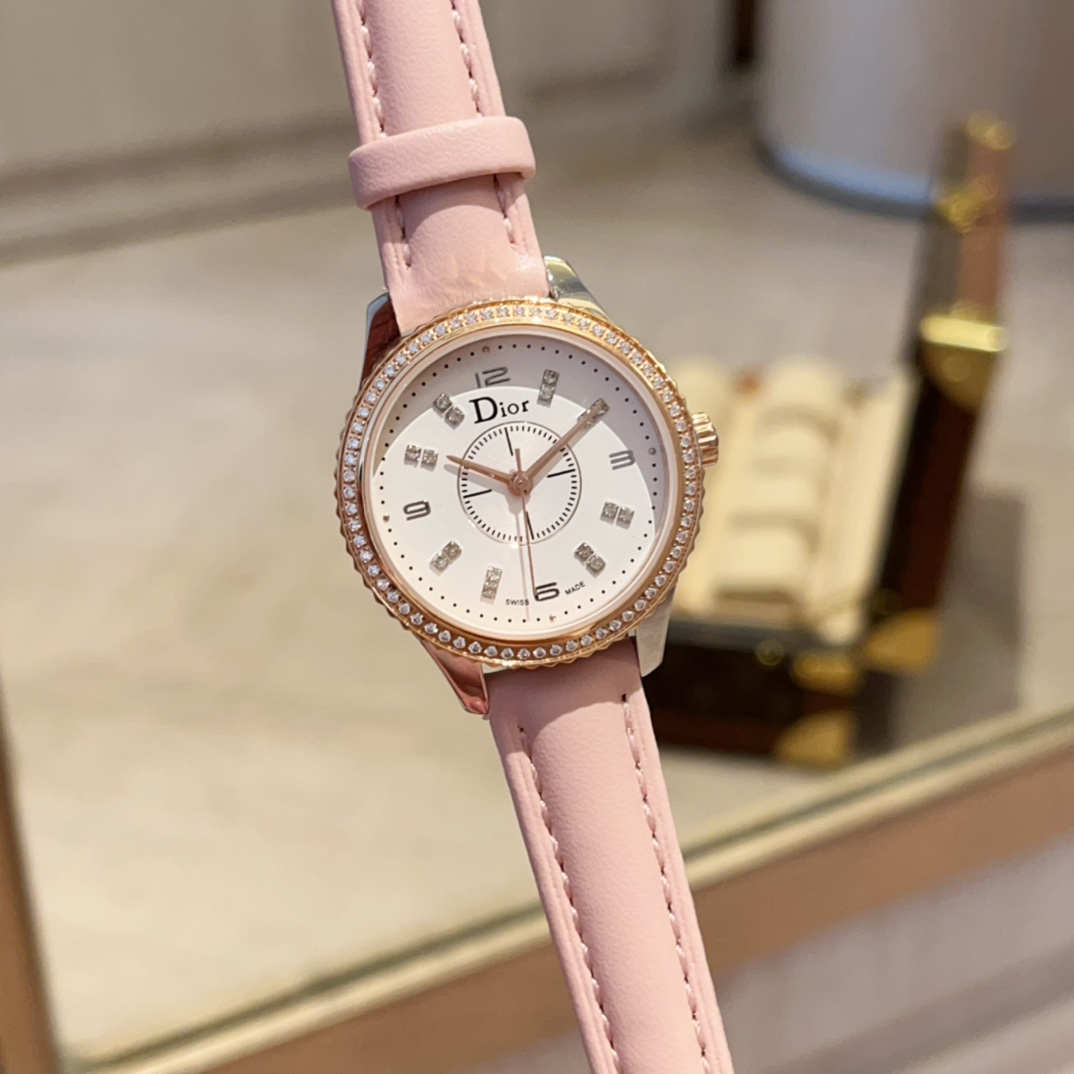 [TOP] Christian Dior Viii Montaigne Watch 33mm - 5 Colors