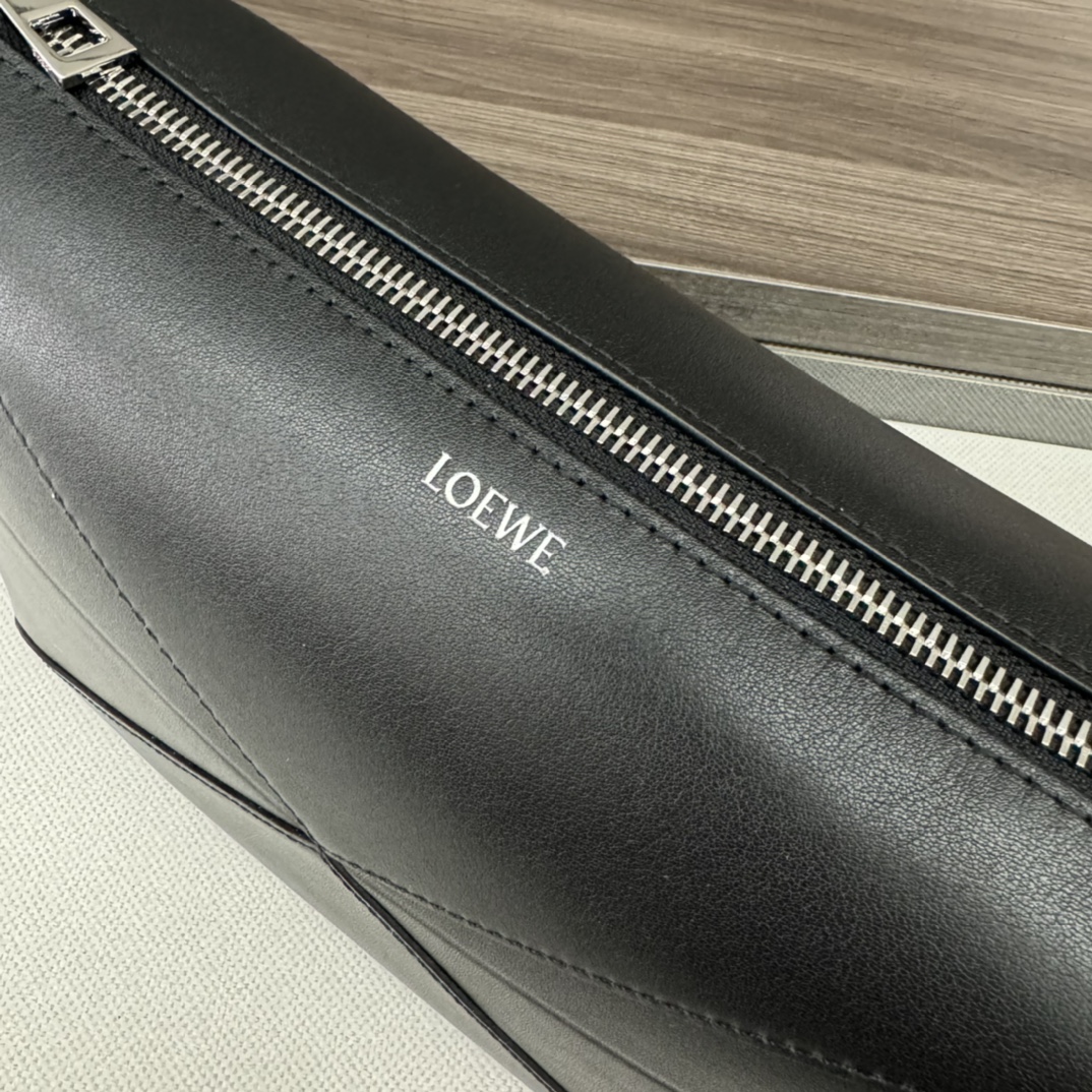 [TOP] LOEWE Puzzle Fold Bag Bright-Faced Cow Leather Toiletry Bag 22.7*12*15.5CM - 5 Colour