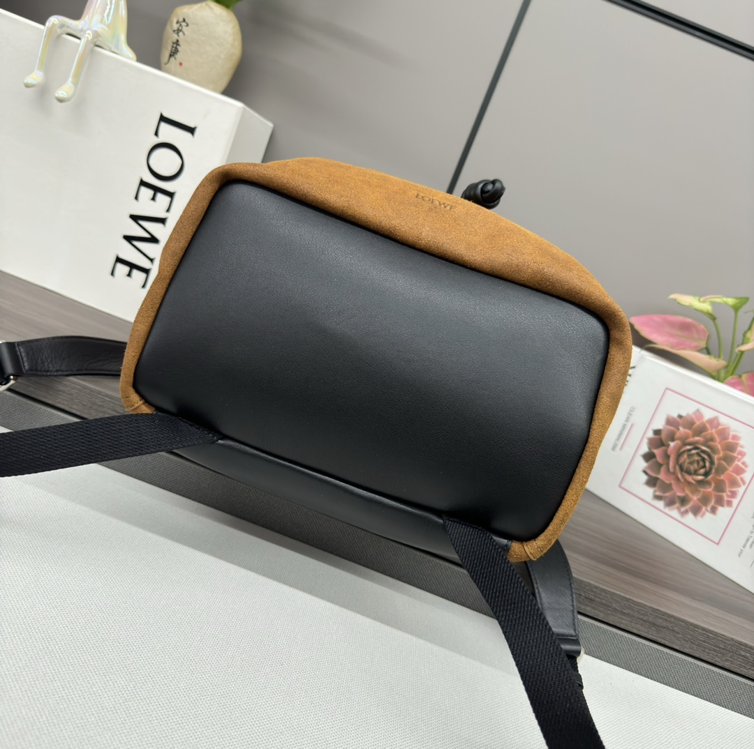 [TOP] LOEWE Flamenco Bag Suede backpack 36*16*40CM - 2 Colour