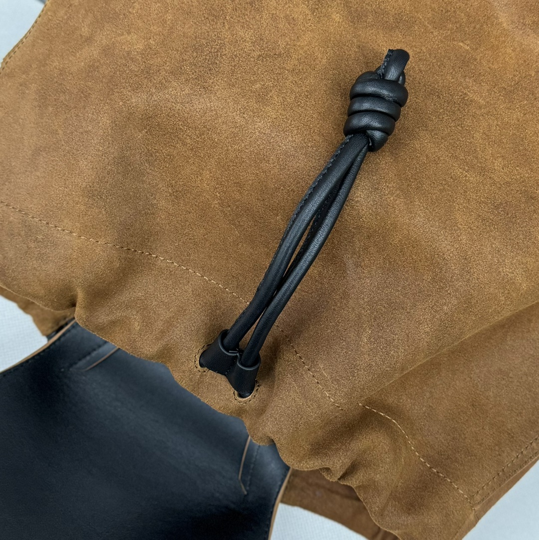 [TOP] LOEWE Flamenco Bag Suede backpack 36*16*40CM - 2 Colour