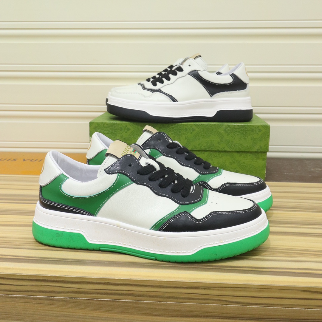 [TOP] Louis Vuitton LV Men's Cowhide Shoes -2 Colors