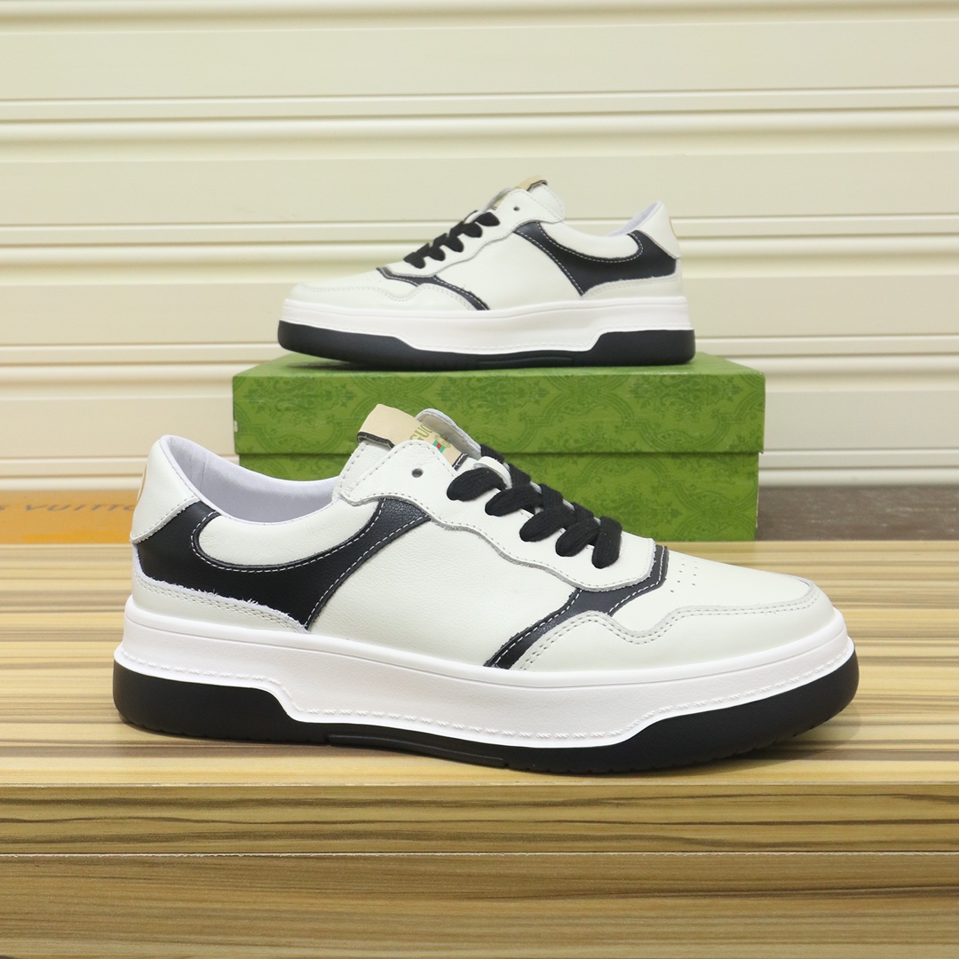 [TOP] Louis Vuitton LV Men's Cowhide Shoes -2 Colors