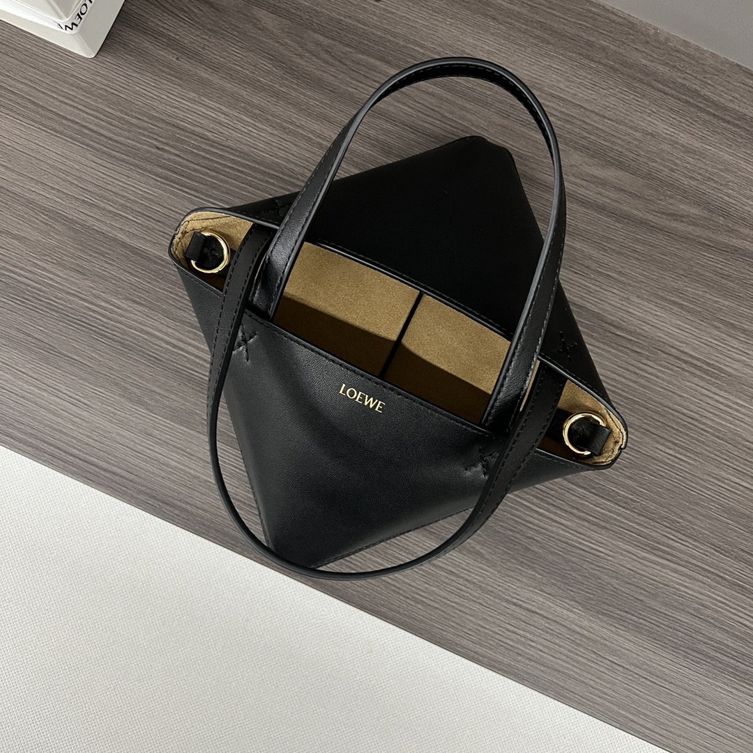 [TOP] LOEWE Puzzle Fold Bag Mini Glossy Cow Leather 16.5*9.5*20CM - 9 Colour