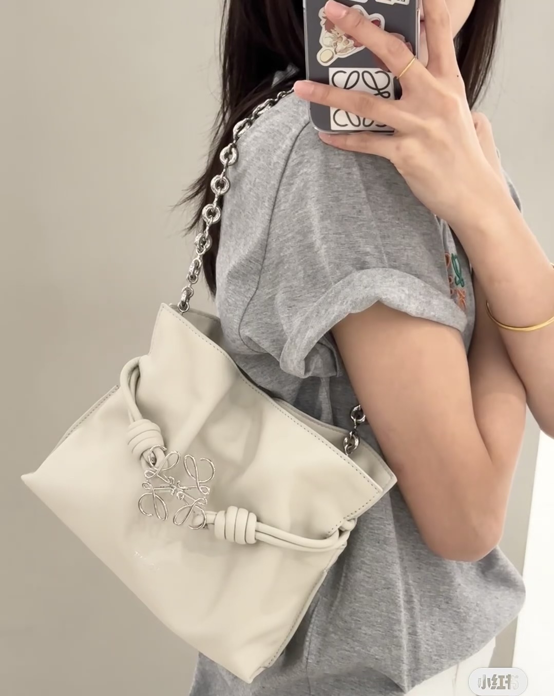 [TOP] LOEWE Flamenco Bag Cowhide Drawstring 30*24.5*10.5cm/23.9*18*9cm - 2 Colour