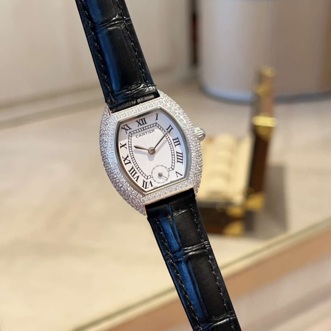 [TOP] Cartier Mini Lady Watch 28x 33 mm -  6 Colors