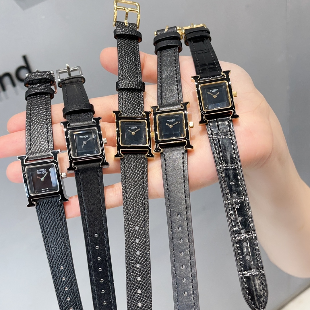 [TOP] HERMES Heure H Series Watch 21mm - 5 Colors