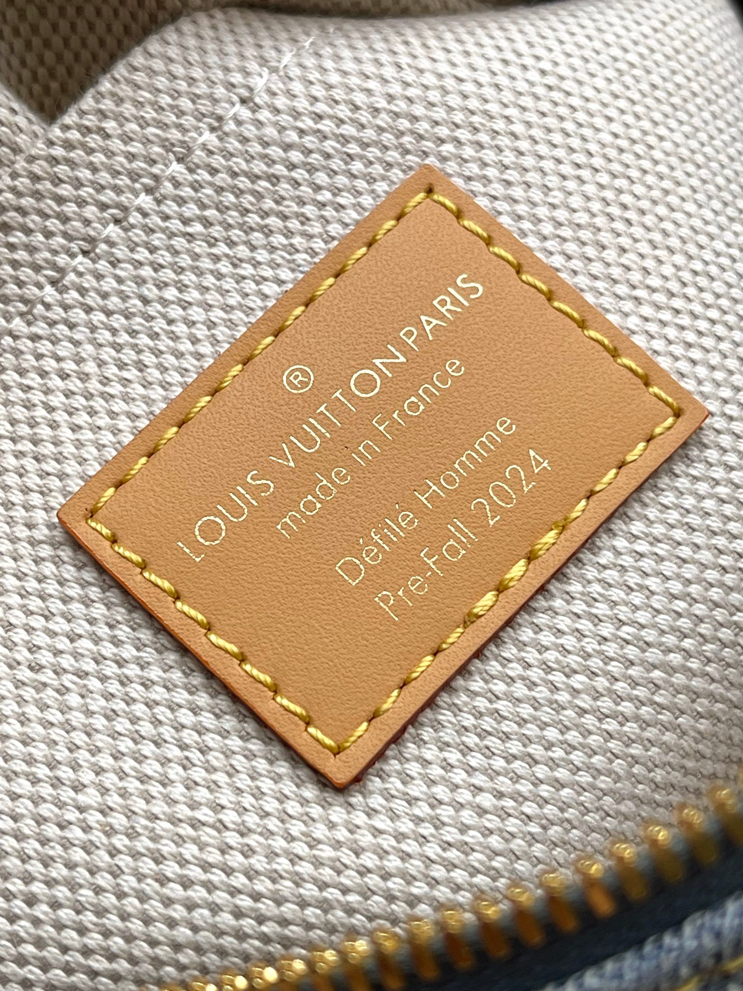 [TOP] Louis Vuitton LV Chess Messenger  Bag 24*24*8CM - Denim