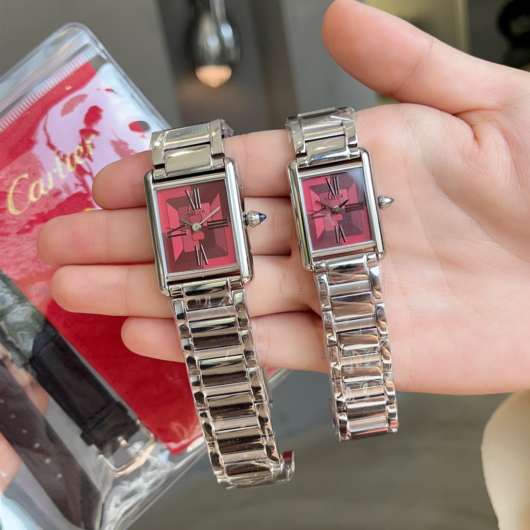 [TOP] Cartier Watches 2 Sizes-2Colors
