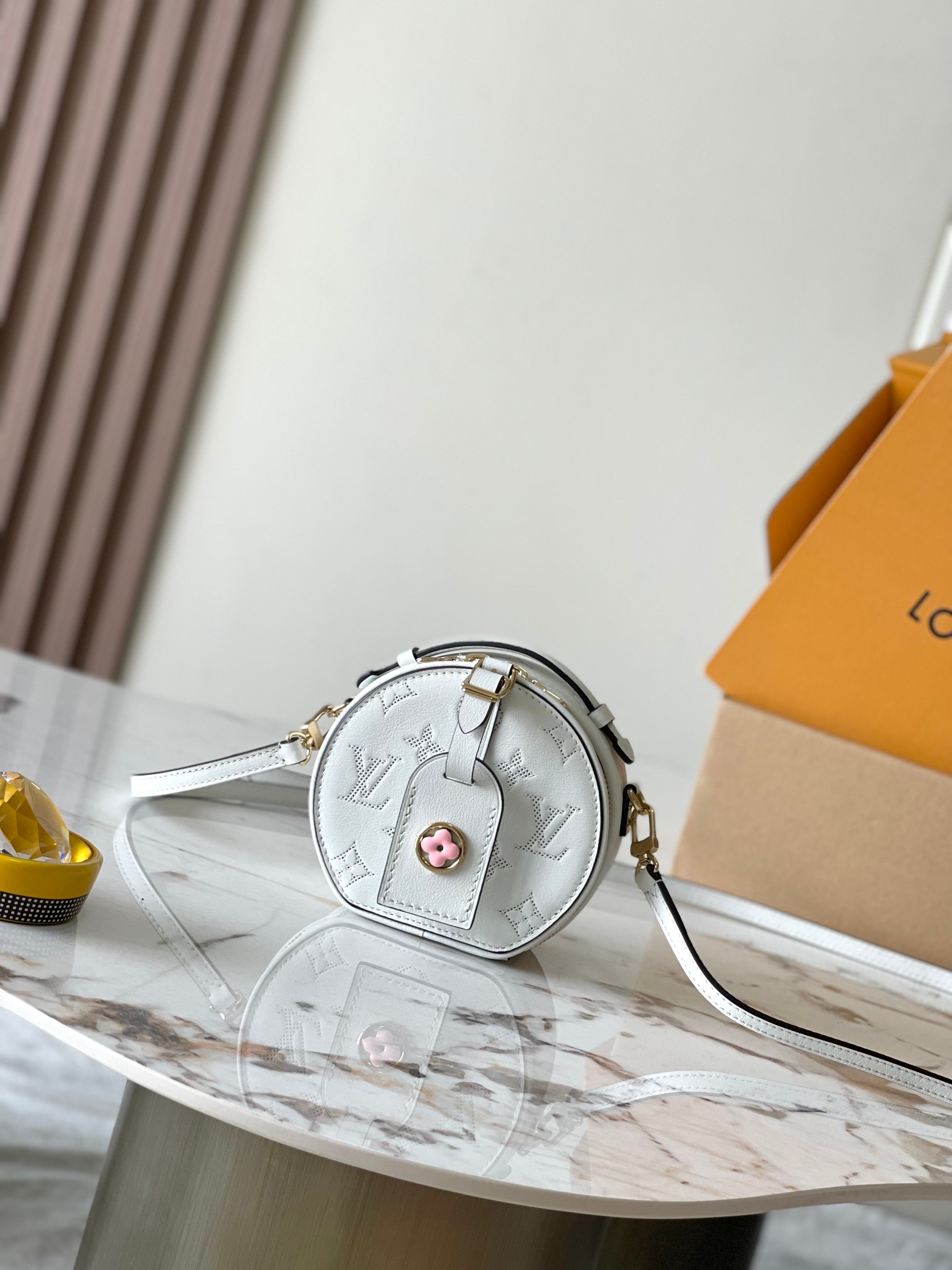 [TOP] Louis Vuitton LV Mini Boite Chapeau  Bag 13*12*6.5CM - 3 Colors