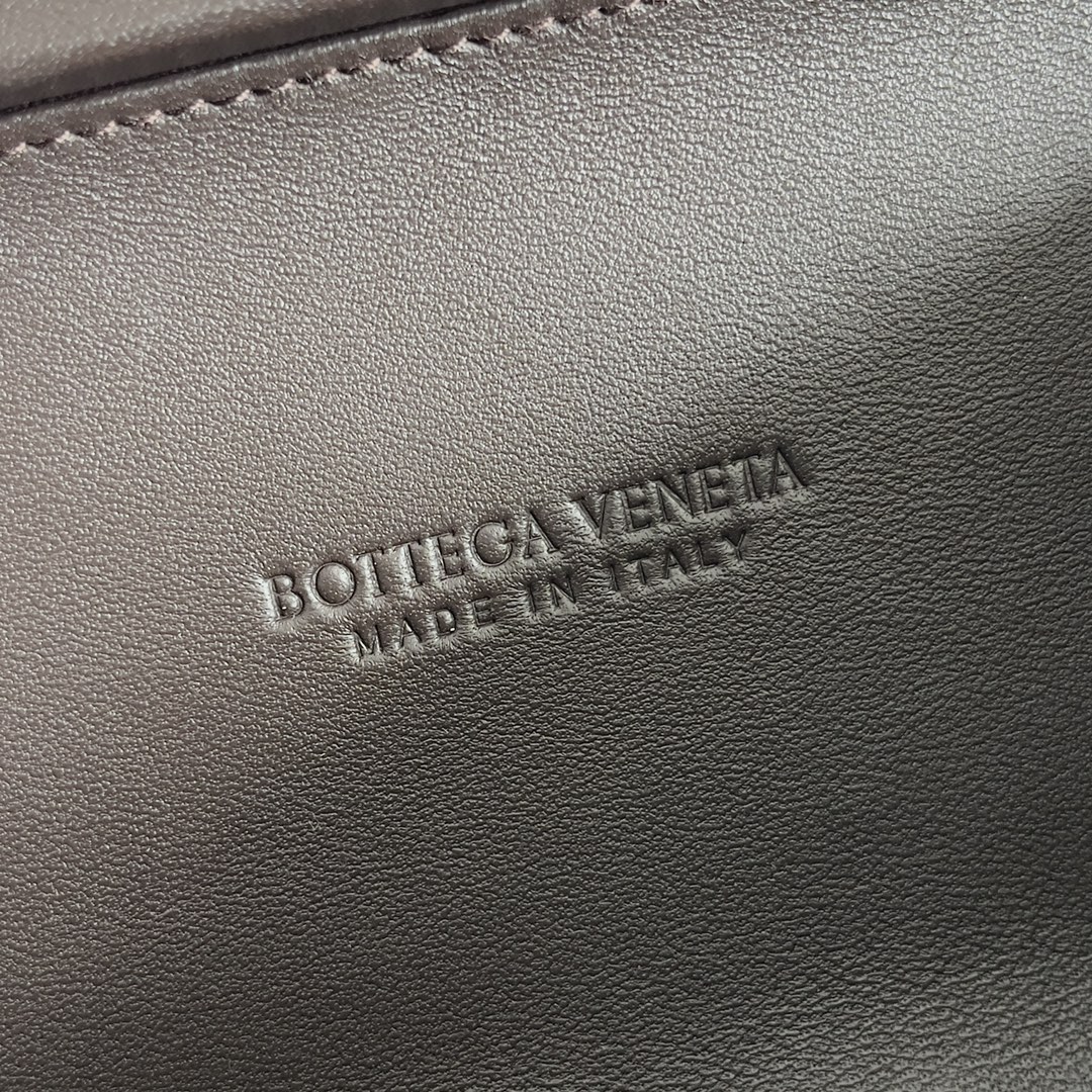 [TOP] Bottega Veneta BV Knot Bag with Chain 19x11.5x5cm - Brown