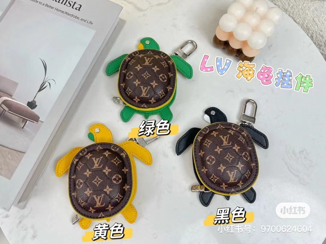 [TOP] Louis Vuitton LV Turtle Key Chain-3 Colors