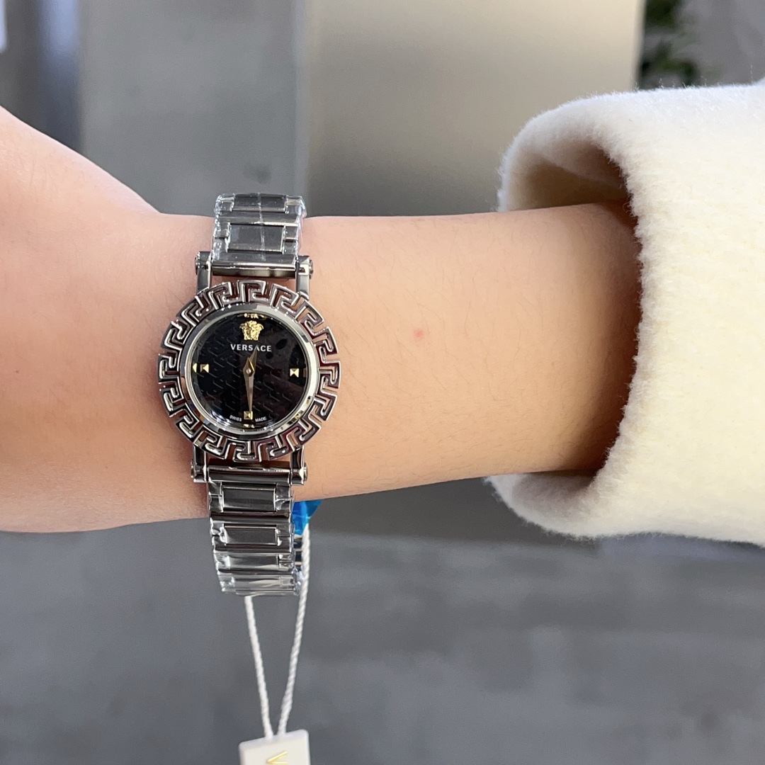 [TOP] VERSACE  Greca Glam Ladies Watch 30mm - 6 Colors