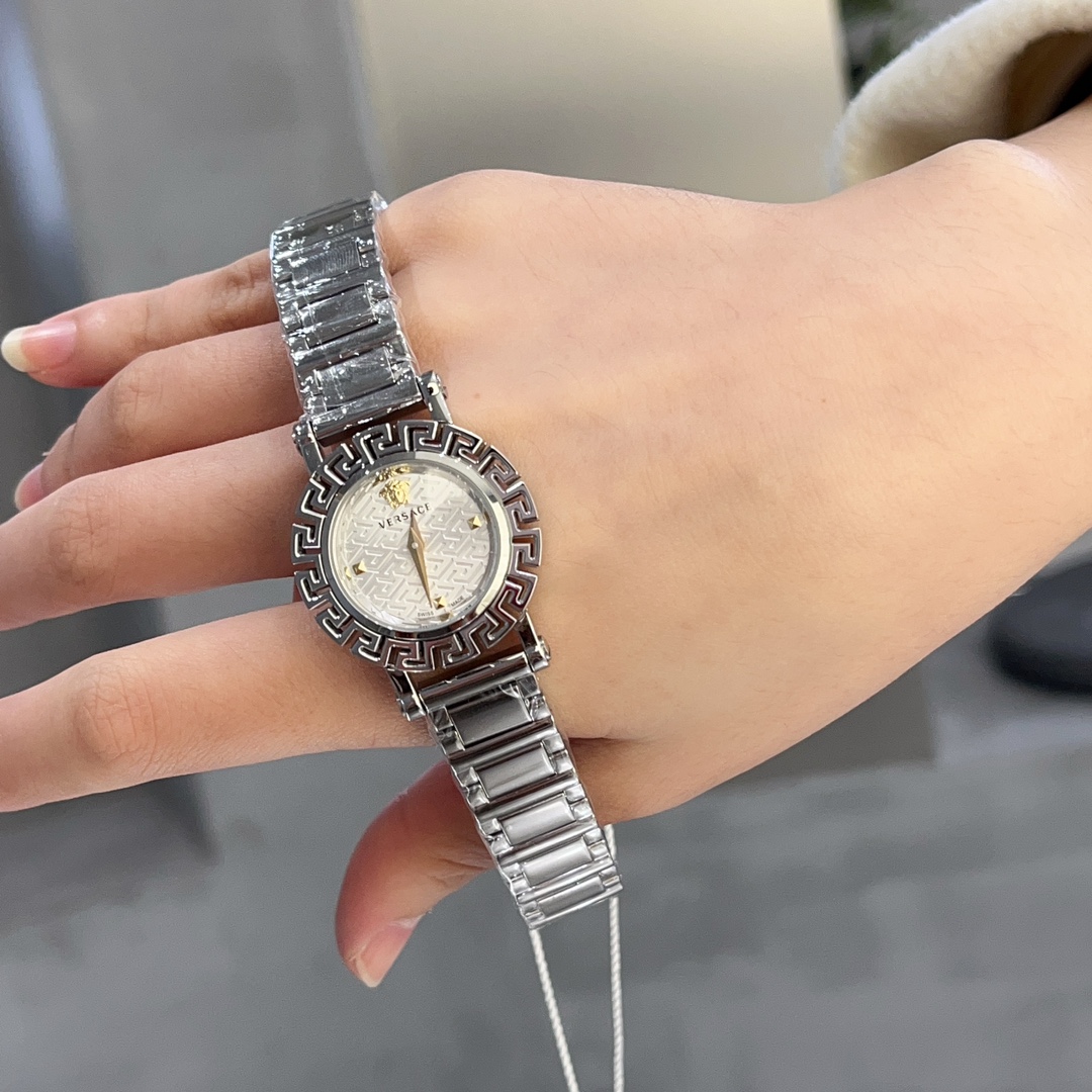 [TOP] VERSACE  Greca Glam Ladies Watch 30mm - 6 Colors