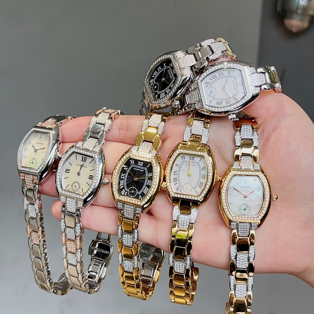 [TOP] Cartier Watch 27mm*8mm -7 Colors