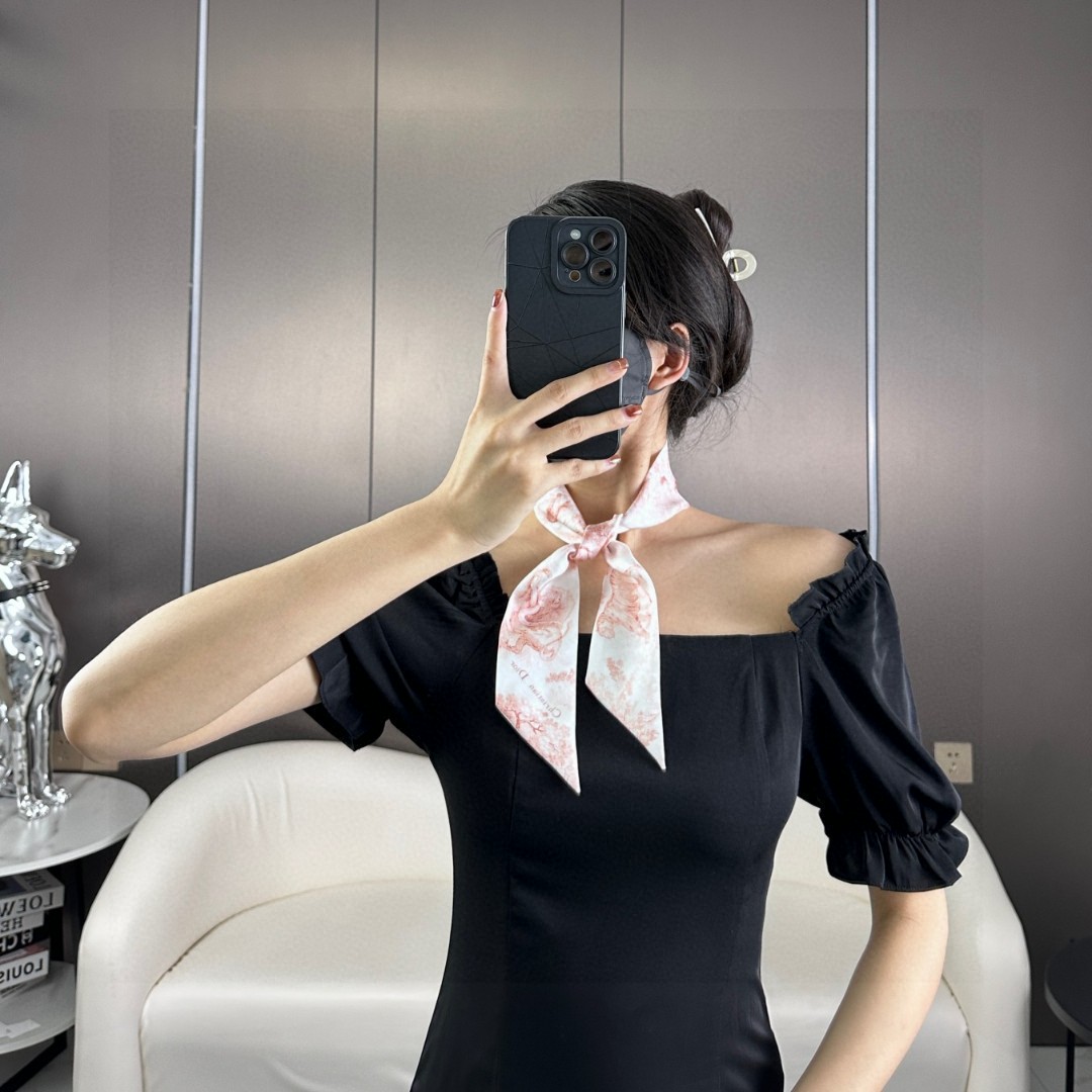 [TOP] Christian Dior Tie Scarf - 3 Color