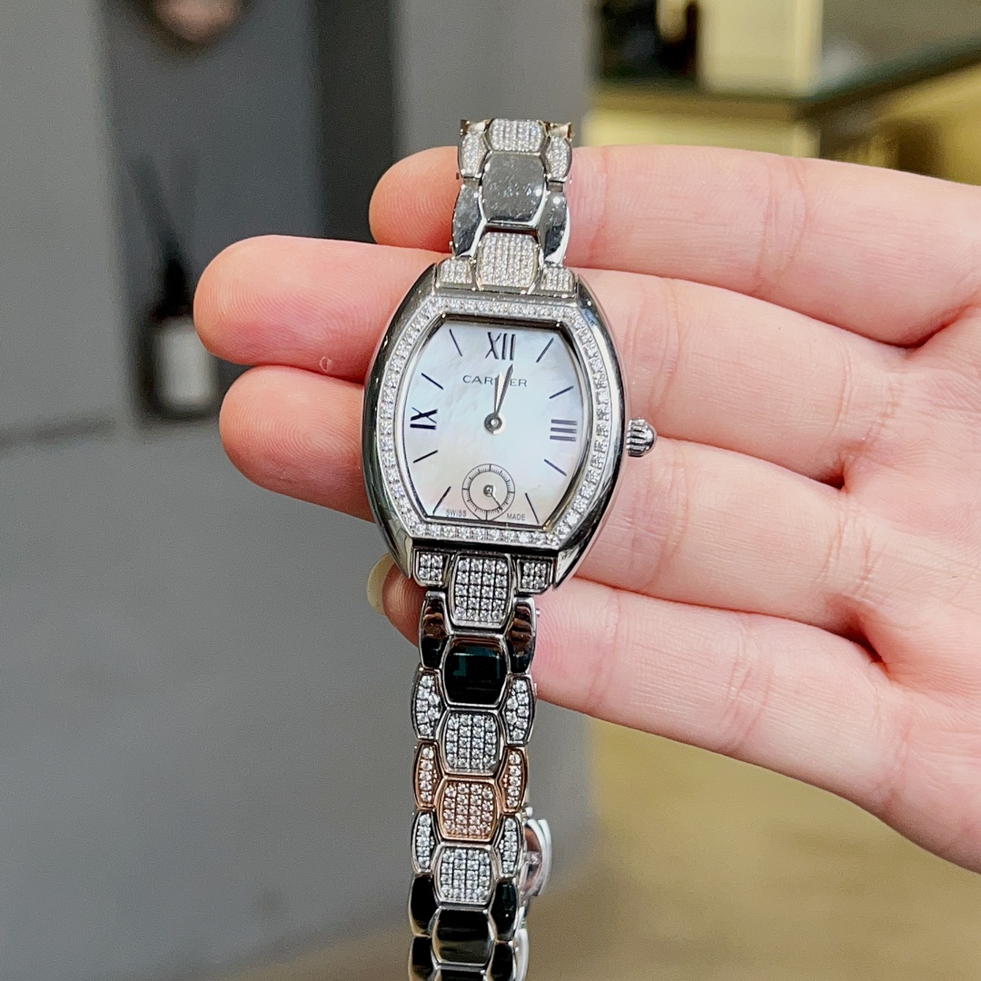 [TOP] Cartier Watch 27mm*8mm -7 Colors