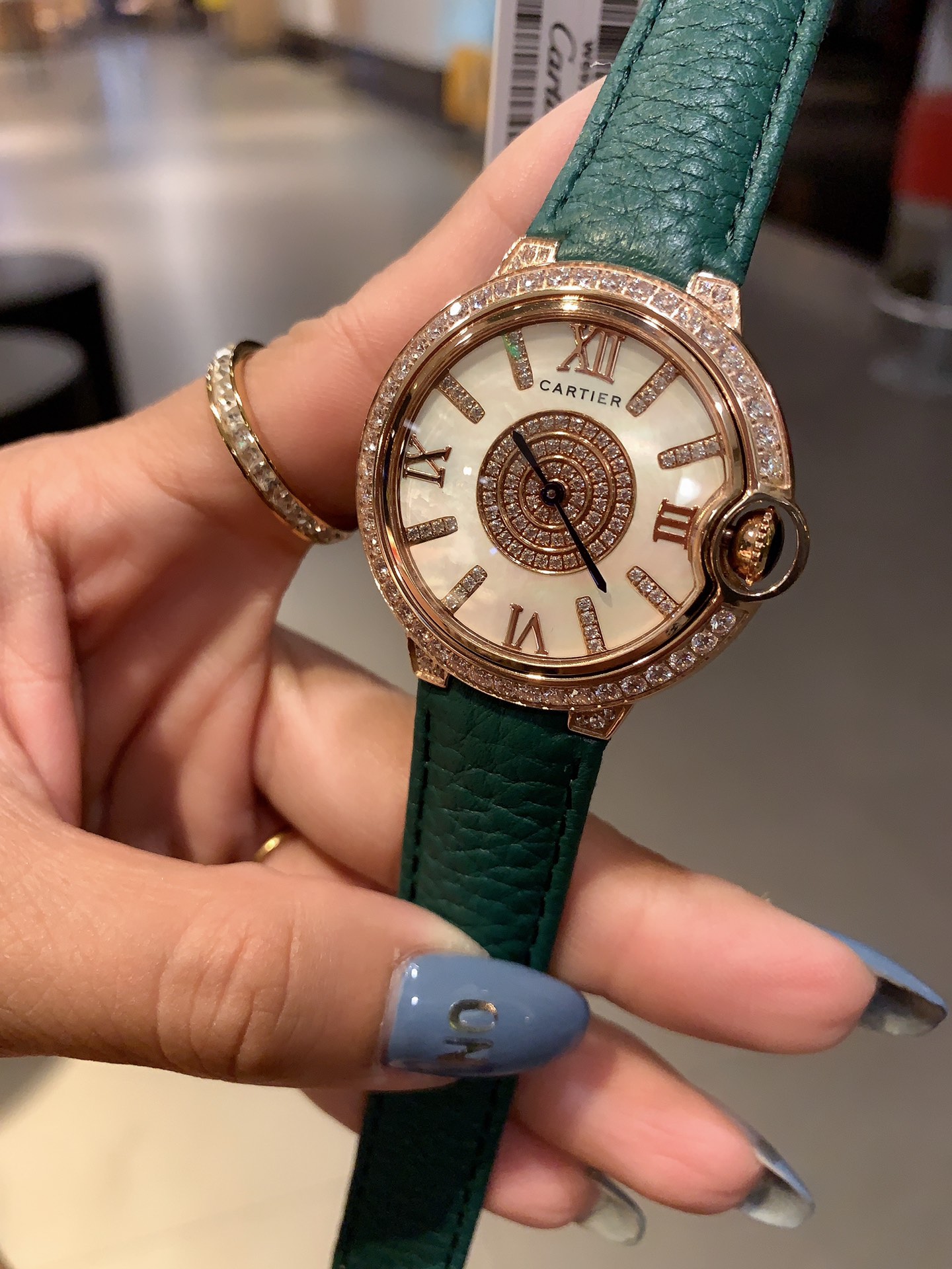 [TOP] Cartier Watch 36 mm -  Green