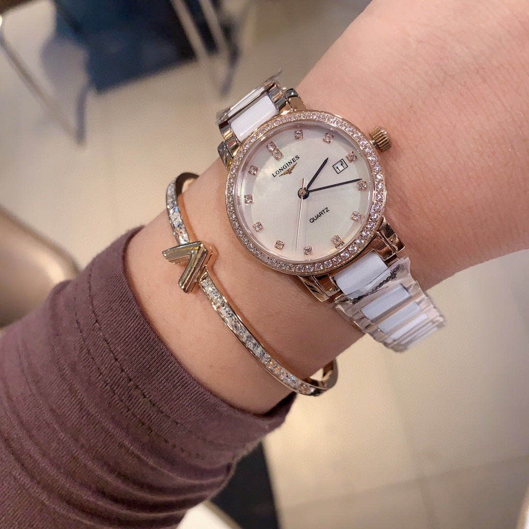 [TOP] LONGINES Watch 30mm - Gold / Silver