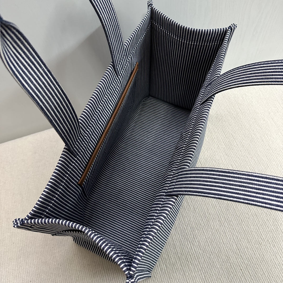 [TOP] CELINE Cabas Large Tote Bag 40x30x16cm - Blue