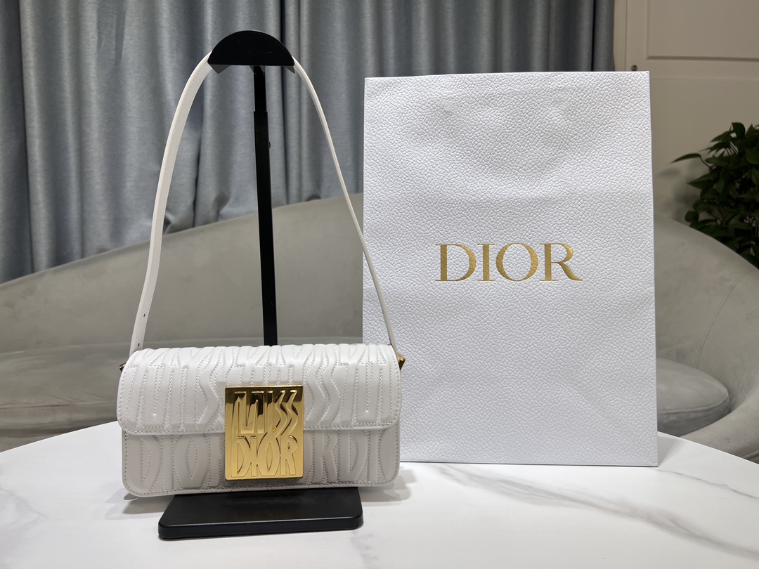 [TOP] Christian Dior Miss Dior Flap Bag 22 x 11 x 6cm -4 Colors