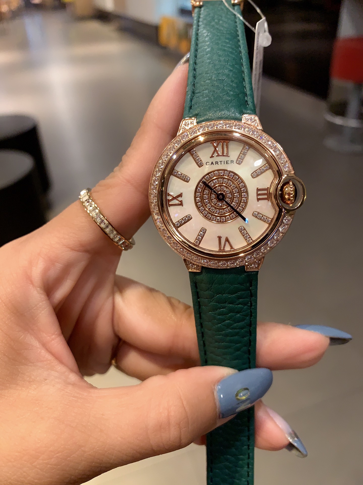 [TOP] Cartier Watch 36 mm -  Green