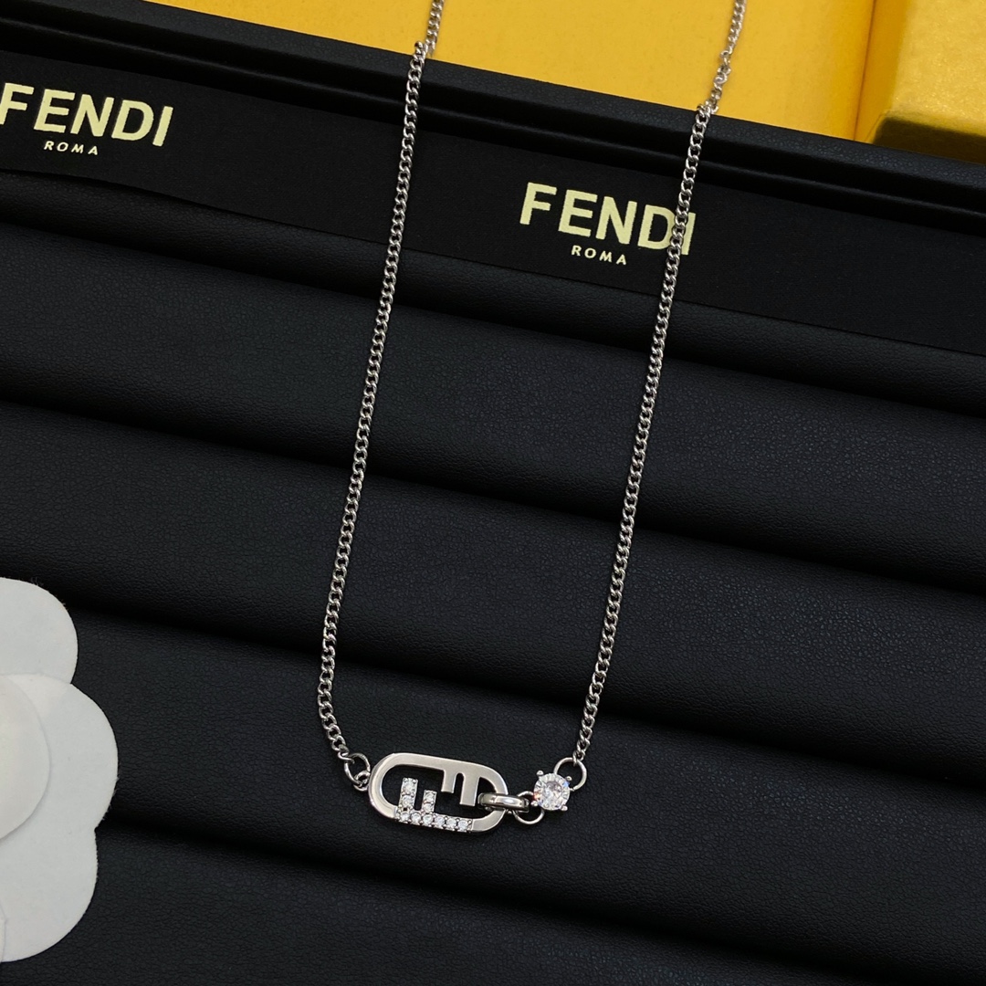 [TOP] FENDI FF Necklace - 2 Colour