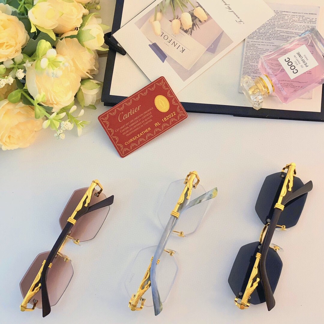[TOP] Cartier Sunglasses - 3 Color