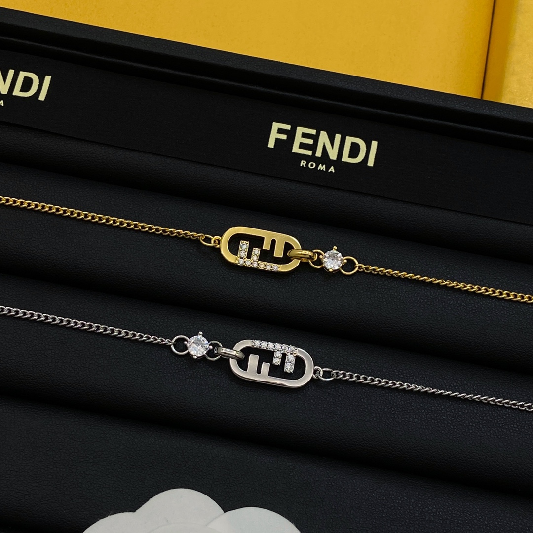 [TOP] FENDI FF Necklace - 2 Colour