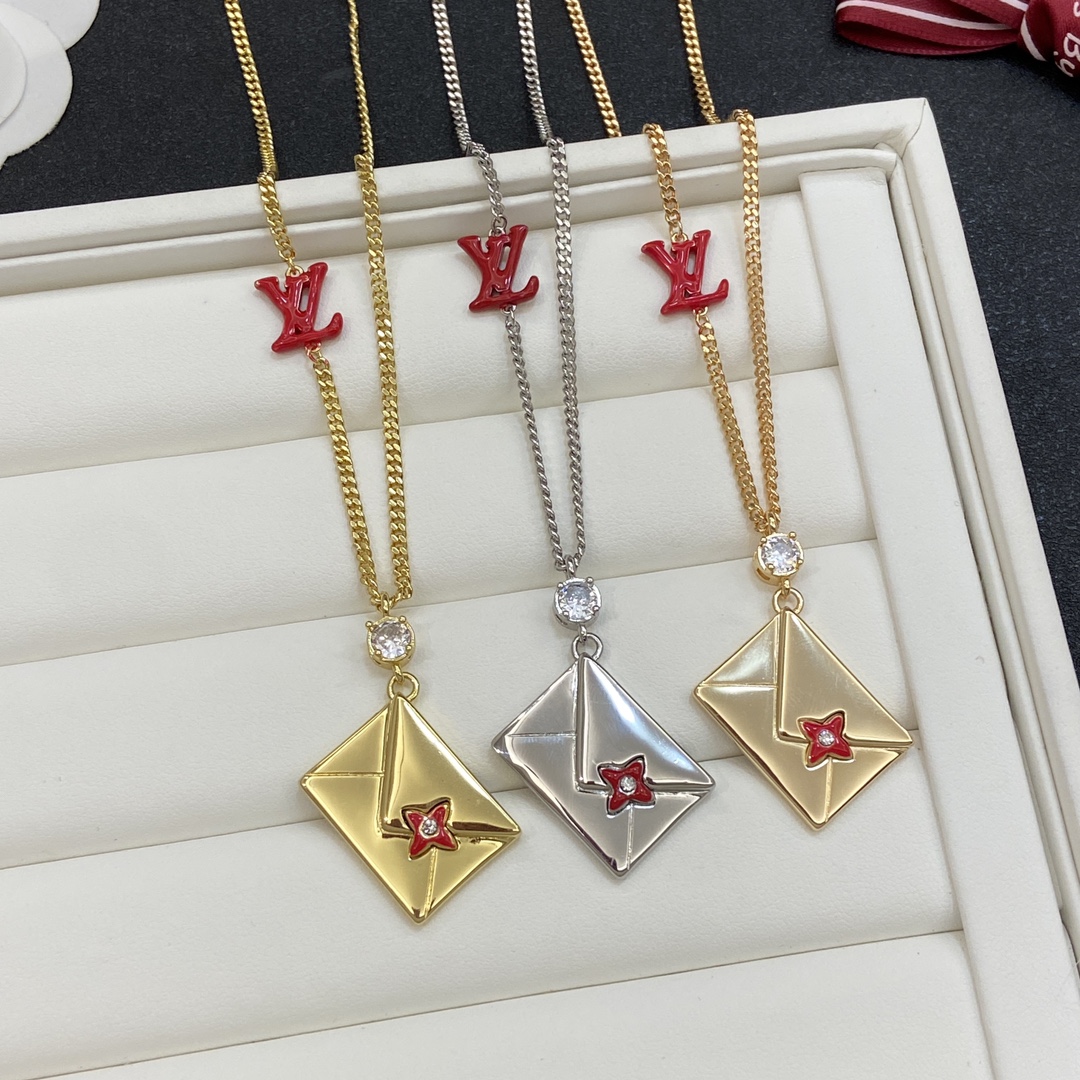 [TOP] Louis Vuitton LV Necklaces - 3 Colour