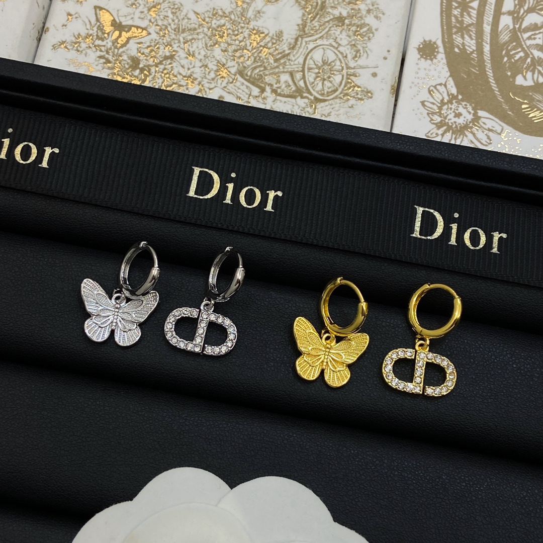[TOP] Christian Dior Earrings - 2 Colour