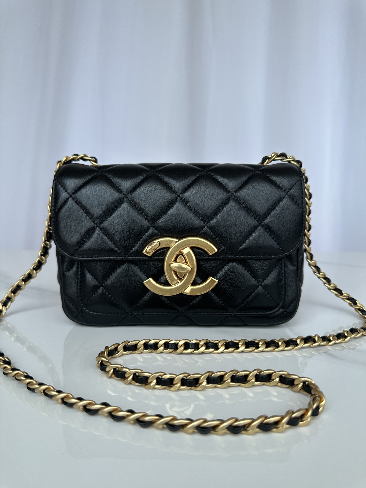 [TOP] CHANEL Classic Flap Bag 20X8X11cm - 6 Colors