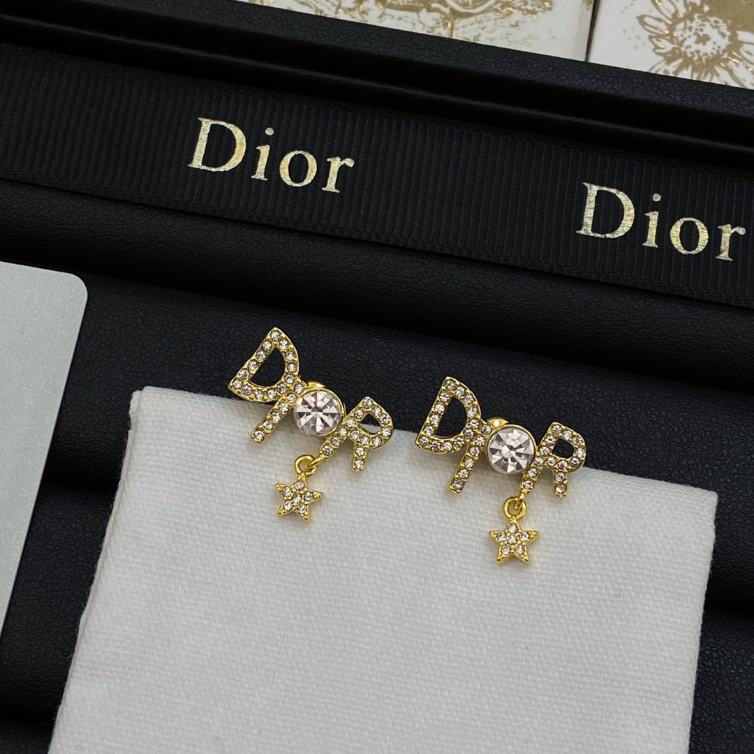 [TOP] Christian Dior Earrings - 4 Colour